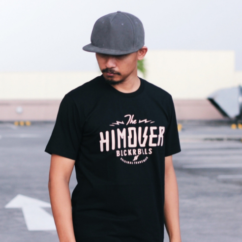 Himover Tshirt Reguler Fit StormFast Lengan Pendek Premium Hitam Combat SuperSoft 24s Gramasi 185