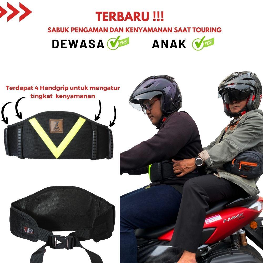 ZATRA Sabuk Pengaman Boncengan Motor Untuk Touring #1