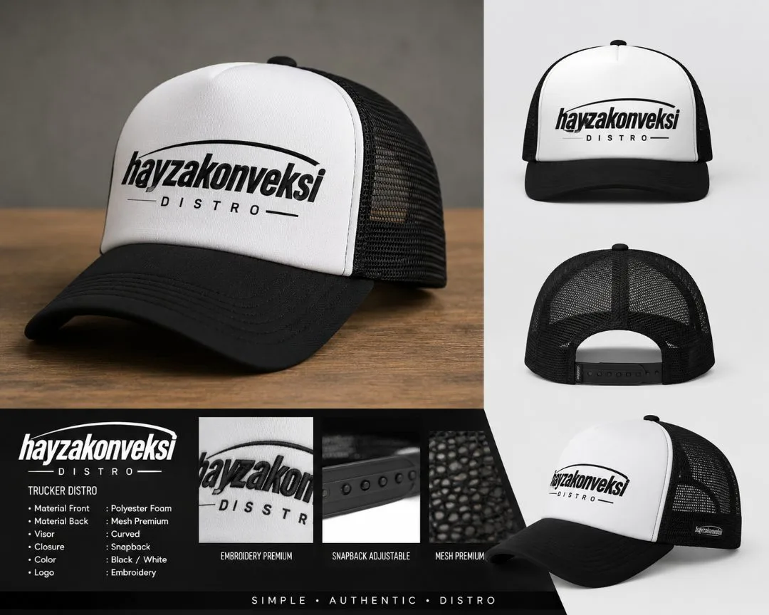 Topi Trucker Distro #1