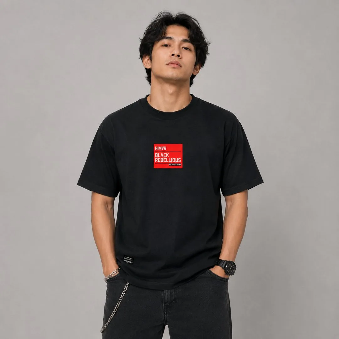 Kaos Distro Himover Redarm Squad Hitam #1