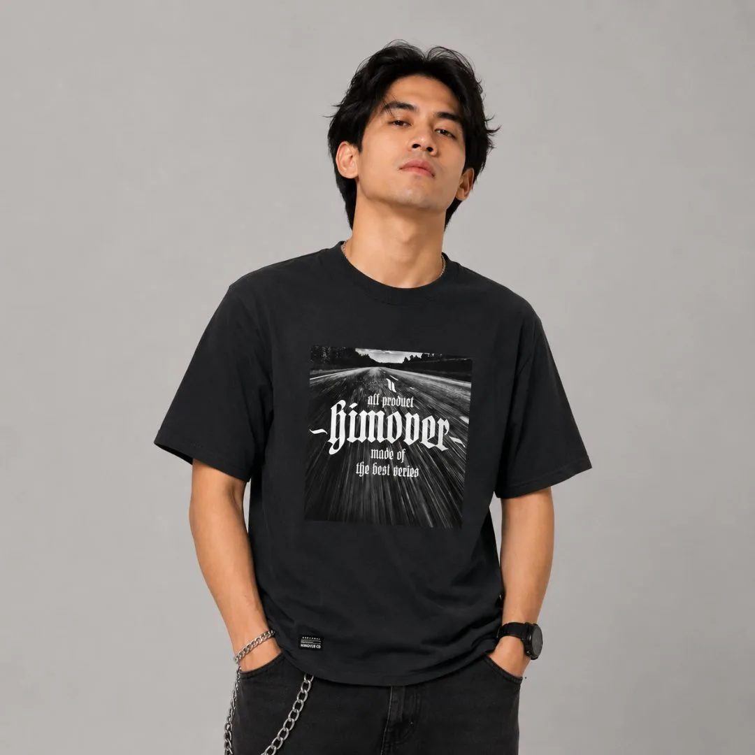 Kaos Distro Himover Allmade Finest Hitam #1