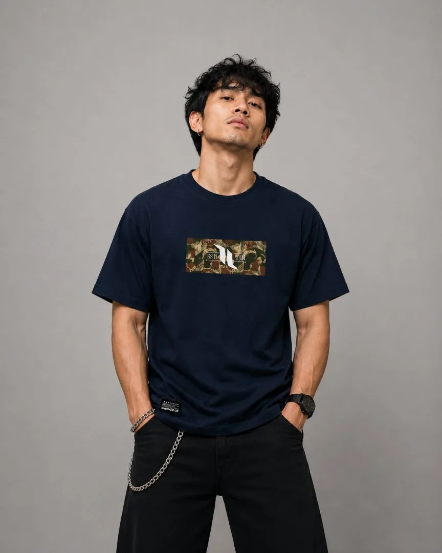 Kaos Distro Himover Logo Box 02A Army #1